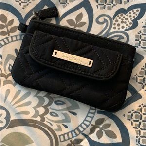 Vera Bradley black ID and card holder